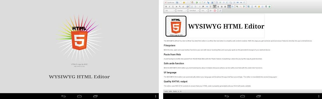Best Free Javascript WYSIWYG HTML Editor